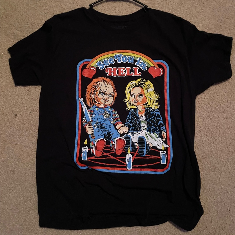 Chucky Graphic Tee Large
